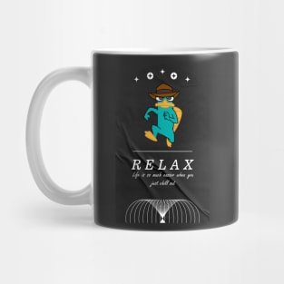 perry the platypus relax 02 Mug